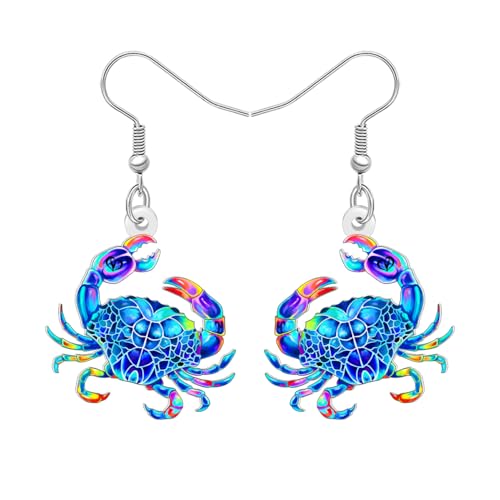 Pendentif crabe océan DUOWEI : bijoux été en acrylique pour charms et cadeaux femmes