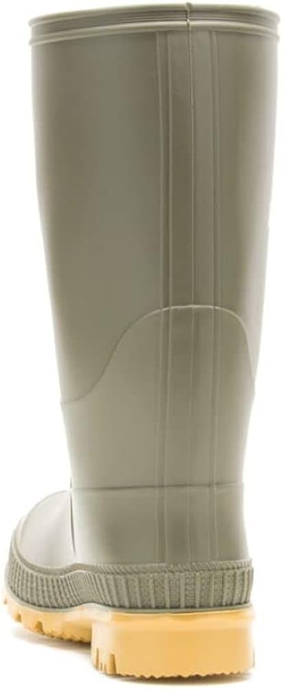 Kamik Kids Stomp Waterproof Rain Boots,Light Navy, 8 Toddler Olive