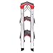 Giantex Aluminum Step Ladder, Lightweight Folding Non-Slip 3 Step Stool 330lbs Capacity Wide Pedal for Household Work Use