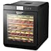 MAGIC MILL Professional Food Dehydrator, 9 Drying Racks Multi-Tier Food Preserver, Digital Control BUNDLE BONUS 2 Fruit Leather Trays, 1 Jerky Hanging Rack 1 Fine Mesh Sheets,