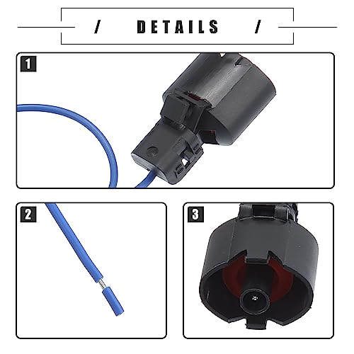 image for Motoforti Knock Sensor Harness, Multi-Purpose Pigtail Knock Sensor Con