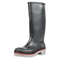 Servus XTP 15" PVC Chemical-Resistant Soft Toe Men's Work Boots, Black, Red & Grey (75108)