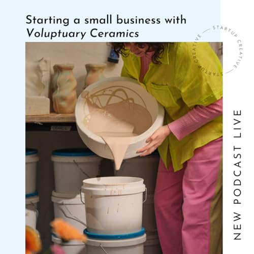 Page de couverture de Starting a small business with Voluptuary Ceramics