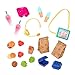 Glitter Girls Puppenzubehör – Drive-In-Restaurant Zubehör Set mit Burger, Pommes, Eis, Headset – Puppen Accessoires, Spielzeug für Kinder ab 3 Jahre