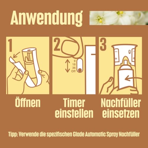 Glade Automatic Spray Nachfüller, Mit ätherischen Ölen, 2er-Pack – Ansicht 7