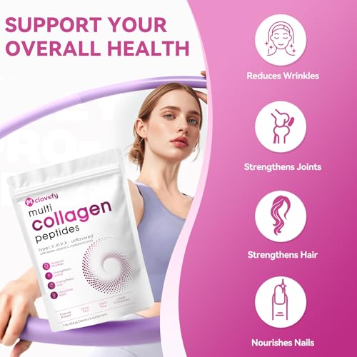 Mclovefy Multi Collagen Peptides Powder 16oz Unflavored — view 3