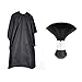 Fleymu Barbiere Mantelle Impermeabile Mantella Set Capelli Poliestere Parrucchiere Salone Professionale Mantella Parrucchiere Grembiule Barbiere Creative Panno per Colorazione e Taglio di Con Pennello
