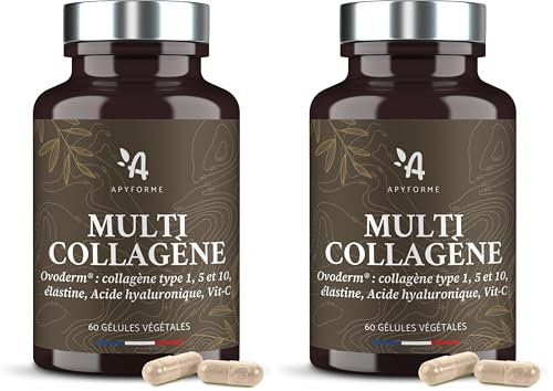 Collagène Breveté Contre Rides et Raideurs - Formule Acide Hyaluronique Cliniquement Testée