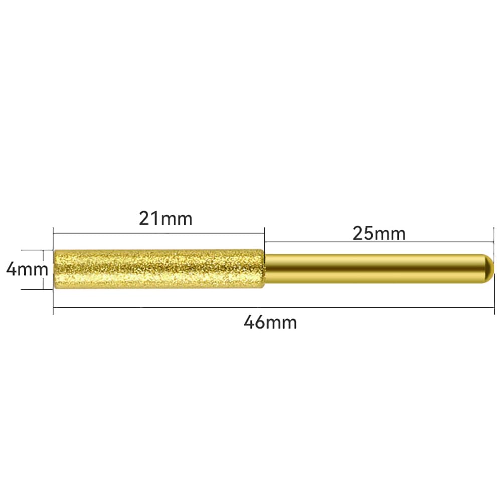 JIHUOO 15 Pcs Diamond Chainsaw Sharpener Stones Chain Saw Sharpening Bits Chainsaw Chain Sharpener Files Wheels Stone Grinding Bits Chainsaw Grinding Tools - Image 2