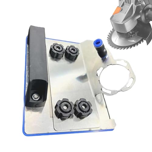 Soporte para amoladora angular de 45 grados, herramienta de soporte de chaflán de metal, accesorio de lijado para azulejos, guía de corte ajustable, soporte de precisión para la instalación