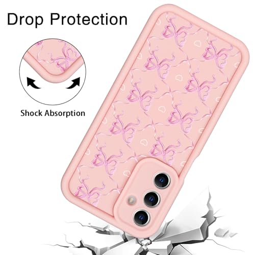 Coque Galaxy S26 Plus silicone anti-rayures motif nœud - 2