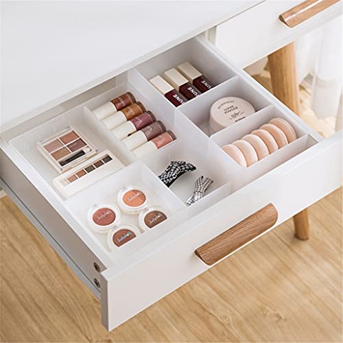 Boîte de rangement de maquillage réglable pour tiroir et bureau - 8