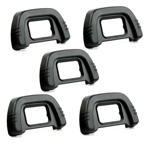 ZEZEFUFU 5PCS Viewfinder Eyepiece Eyecup for Nikon D70s/80/D90/D40/D50/D100/D200/D300/D7000 DK-21