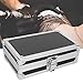 Tattoo Machine Storage Box, Aluminum Portable Carry Box Tattoo Supplies Storage Box Tattoo Kit for Makeup Tools Jewelry
