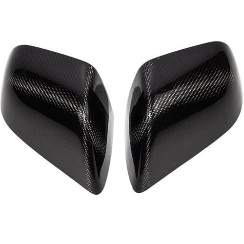 Boîtier de rétroviseur Tesla Model 3 2021-2022 en véritable fibre de carbone brillant