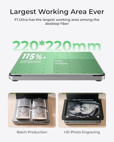 Xtool ​​xTool F1 Ultra 20W Dual Laser Engraver: Fibre & Diode for Metal & Wood