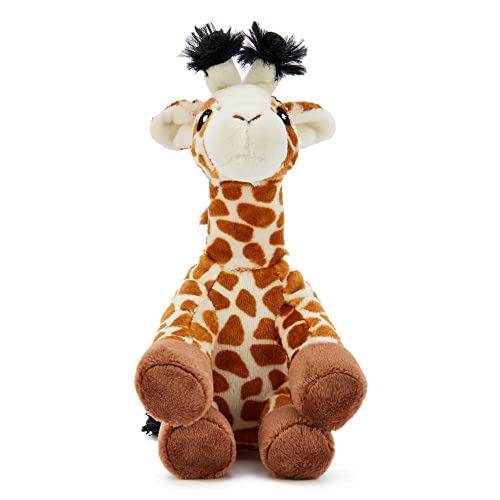 Zappi Co Kinder Kuschelweiches Plüschtier - Perfekte kuschelige Spielgefährten für Kinder Geburtstage und besondere Anlässe(12-15cm) (Elefant + Giraffe + Löwe)