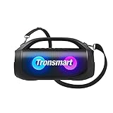 [Muestra de luces LED de colores] El altavoz para fiestas Tronsmart Bang SE no es solo un altavoz, sino también una luz de tema nocturno única. Los 3 modos LED, en círculos, de respiración y de ritmo (brillar con el ritmo de la música) le permiten adaptar su atmósfera y sumergirse en la música. Llene los espacios de su evento con la diversión de la fiesta y puede apagar las luces en cualquier momento para satisfacer sus necesidades.