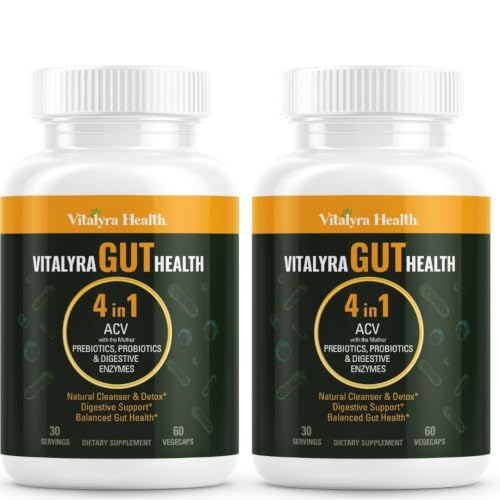 Image of Gut Health 4-in-1 - Apple Cider Vinegar, Probiotics & Enzymes