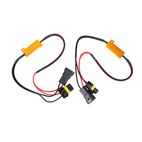 Resistor LED Decoder 9005 HB3 50W para luz antiniebla miniatura 6