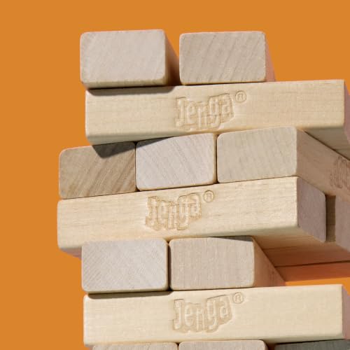 Official Hasbro Games Jenga Game with Digital Die