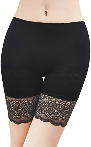 HNYG Women's Safety Pants Underwear Shorts Legging Perfect Gift A604 White