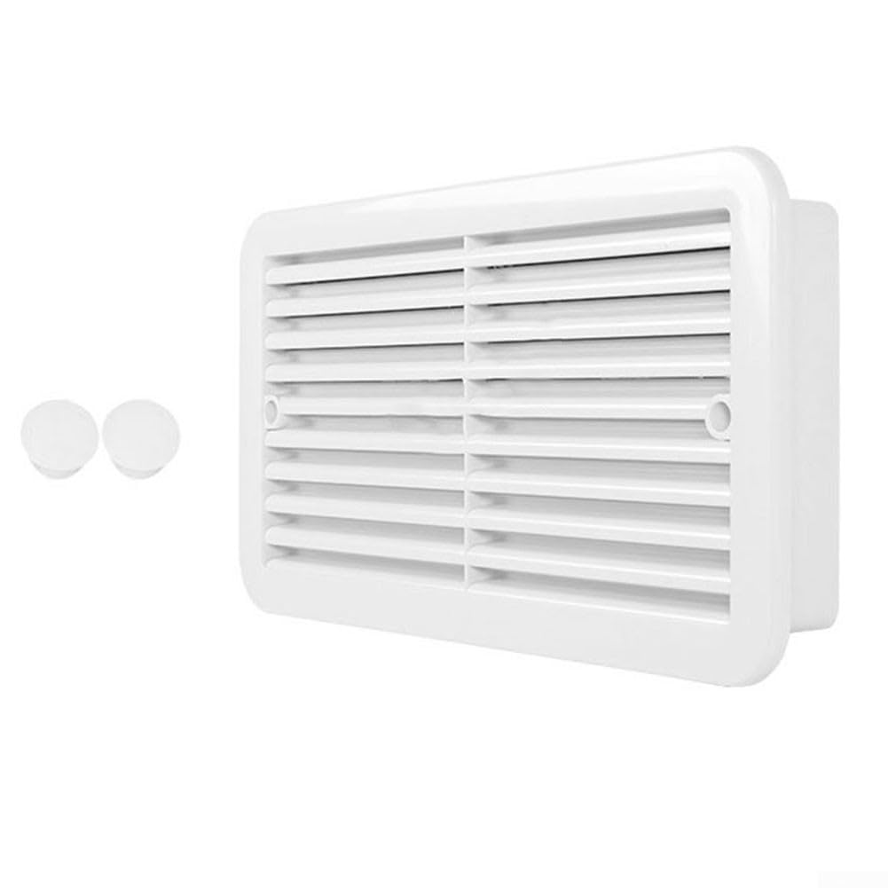 Installazione semplificata Ventilazione doppia ventola per camper con configurazione minima (bianco)