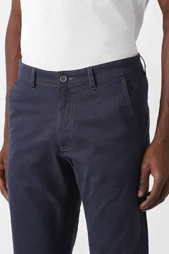 Image of Van Heusen Men's Mid Rise Premium Cotton Slim Fit Casual Trouser Chinos