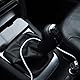Retoo Bluetooth Adapter für Auto Radio Zigarettenanzünder BT 5.0 FM Transmitter Freisprecheinrichtung Dual 2 USB Ports Anschlüsse QC 3.0 Ladegerät KFZ Wireless Car Kit Ringlicht Dual-USB-Ladegerät