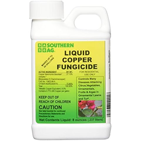 Southern Ag 02901 Liquid Copper Fungicide, 8oz Cover