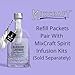 MixCraft Spirit Infusion Premium Craft Cocktail & Mocktail Mixer Refill Packet Refill Packet (Set of 2 Potion Pouches), Blueberry Lavender