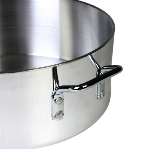 Thunder Group 20 Quart Aluminum Braiser with Lid