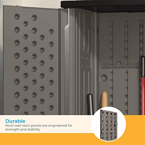 Suncast Bms1250Sb Vertical Storage Shed, Stoney #TOP4