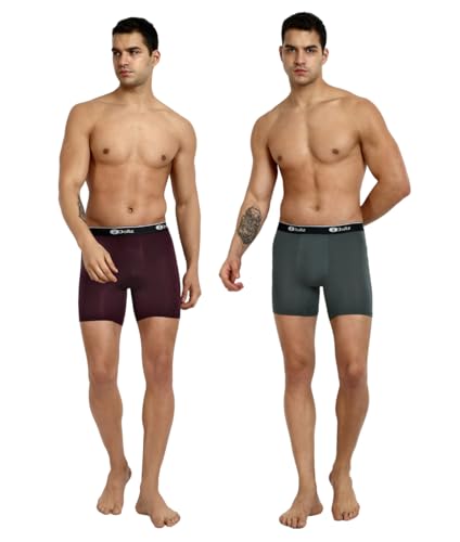 Regular Trunk for Men (Without Pouch) | Breathable Tencel Modal Fabric | 3X Softer Than Cotton | Anti Odour | Ultrasoft Waistband | Pack of 2.-image-20