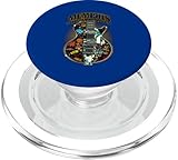 Inicio del Blues Guitarra Eléctrica Vintage Memphis Tennessee PopSockets PopGrip para MagSafe