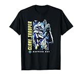 Star Wars: The Clone Wars Captain Rex Clone Trooper Poster T-Shirt