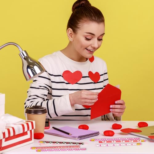 Set de 72 lápices con borrador para San Valentín miniatura 4