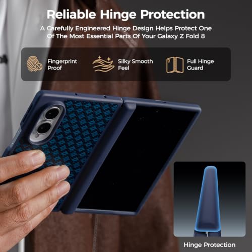 BENKS Magnetyczne Etui do Samsung Galaxy Z Fold 8 Wstrząsy
