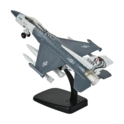 Image of Toys Uncle Diecast Aeroplane Scale Model, (1:400 Fighter Aeroplane with Light and Sound (Type 17))