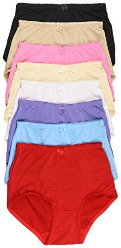 Image of ToBeInStyle Women's Pack of 6 High-Waisted Girdle Brief Tummy Support Everyday Panties