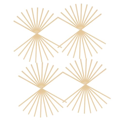 Garneck Set of 50 Bamboo Stirrers Stirrer Sticks for Smooth Mixing for Bars Parties