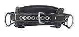 3M DBI-SALA 1001388 2D Linemen Belt Made with 100 Percent Top-Grain Leather, Tongue Buckle Belt,...