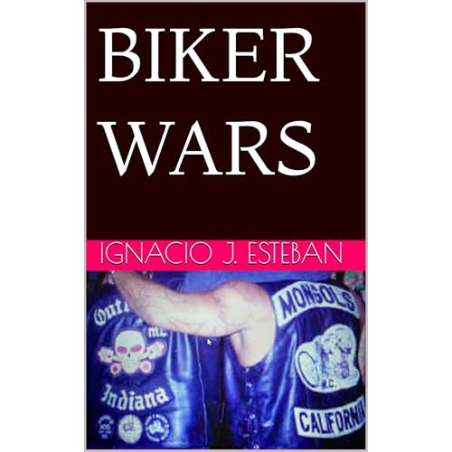BIKER WARS Audiolibro Por Ignacio Esteban arte de portada