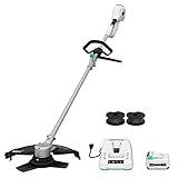 LiTHELi 40V Cordless Grass Trimmer 14 inches 2 in 1 with 2.5AH Battery and Charger