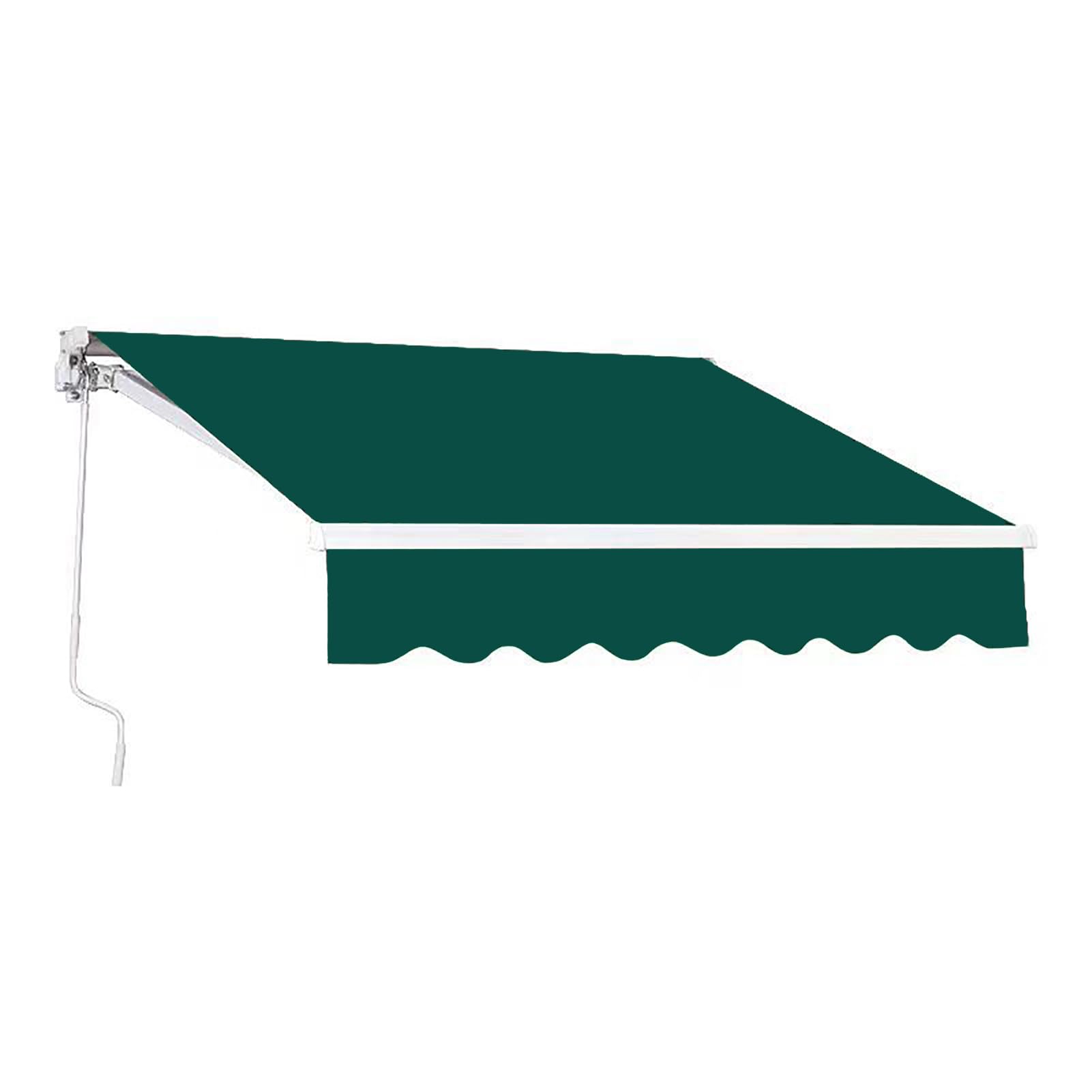 Cadre en aluminium de l'auvent rétractable manuel avec protection UV extérieure