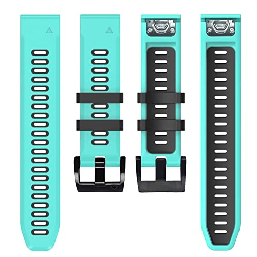 Correa de silicona 26mm para Coros Vertix 2 que evita irritaciones en deporte