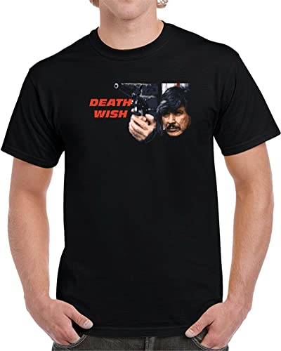 XIAOLING Death Wish Charles Bronson T-shirt classique Cover