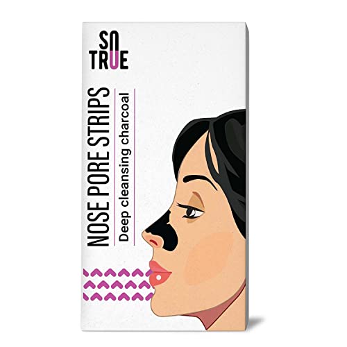 Sotrue Charcoal Nose Pore Deep Cleansing Strips | For Blackheads