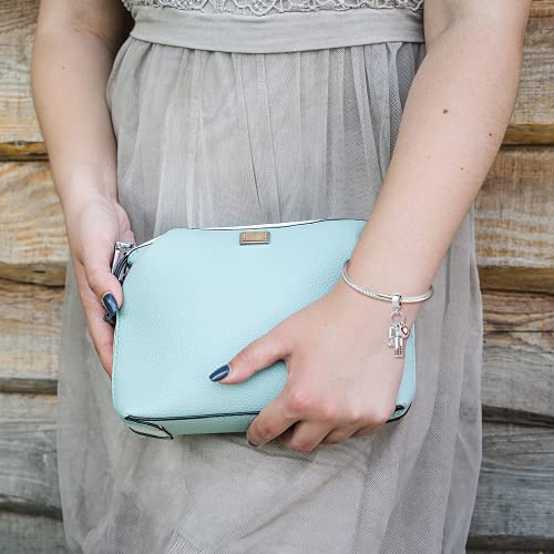 Wine Glass Charm for Pandora Bracelets Cup Bottle Red Crystal Love Heart Dangle Women Girl Bead for Sister Best Friends Cocktail Party3