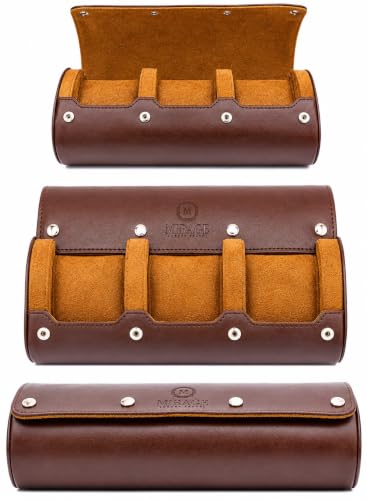 Mirage Luxury Leather Watch Roll
